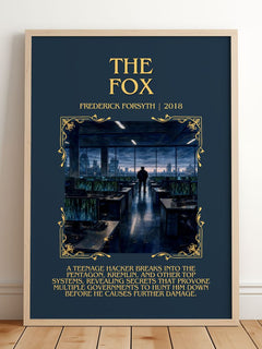 The Fox Minimalist Book Poster by Frederick Forsyth – image 2