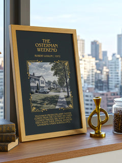 The Osterman Weekend Minimalist Book Poster by Robert Ludlum – image 3