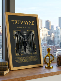 Trevayne Minimalist Book Poster by Robert Ludlum – image 3