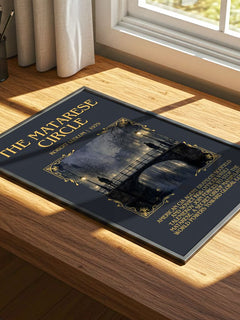 The Matarese Circle Minimalist Book Poster by Robert Ludlum – image 4