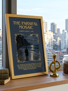 The Parsifal Mosaic Minimalist Book Poster by Robert Ludlum – image 3