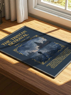 The Tristan Betrayal Minimalist Book Poster by Robert Ludlum – image 4