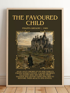 The Favoured Child Minimalist Book Poster by Philippa Gregory – image 2