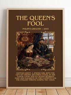 The Queen's Fool Minimalist Book Poster by Philippa Gregory – image 2