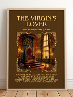 The Virgin's Lover Minimalist Book Poster by Philippa Gregory – image 2