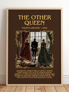 The Other Queen Minimalist Book Poster by Philippa Gregory – image 2
