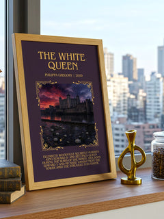 The White Queen Minimalist Book Poster by Philippa Gregory – image 3