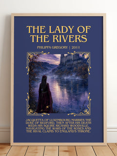 The Lady of the Rivers Minimalist Book Poster by Philippa Gregory – image 2