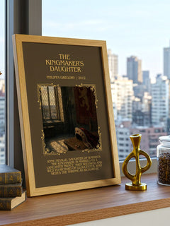 The Kingmaker's Daughter Minimalist Book Poster by Philippa Gregory – image 3