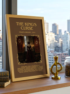 The King's Curse Minimalist Book Poster by Philippa Gregory – image 3