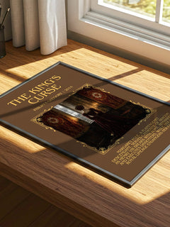 The King's Curse Minimalist Book Poster by Philippa Gregory – image 4