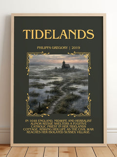 Tidelands Minimalist Book Poster by Philippa Gregory – image 2