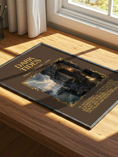 Dark Tides Minimalist Book Poster by Philippa Gregory – image 4