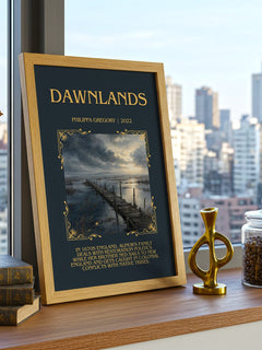 Dawnlands Minimalist Book Poster by Philippa Gregory – image 3