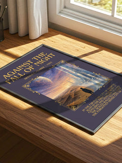 Against the Fall of Night Minimalist Book Poster by Arthur C. Clarke – image 4