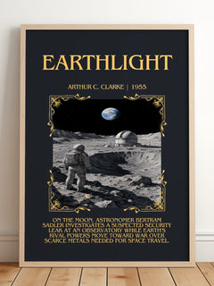 Earthlight Minimalist Book Poster by Arthur C. Clarke – image 2