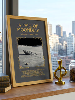 A Fall of Moondust Minimalist Book Poster by Arthur C. Clarke – image 3
