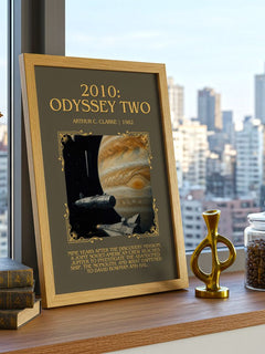 2010: Odyssey Two Minimalist Book Poster by Arthur C. Clarke – image 3