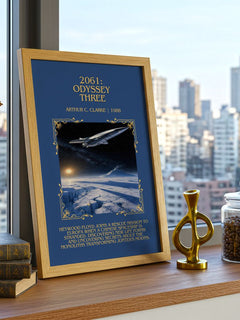 2061: Odyssey Three Minimalist Book Poster by Arthur C. Clarke – image 3