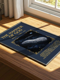 The Hammer of God Minimalist Book Poster by Arthur C. Clarke – image 4