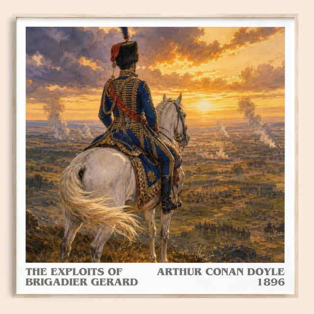 Exploits Of Brigadier Gerard Literary Art Print by Arthur Conan Doyle
