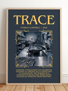 Trace Minimalist Book Poster by Patricia Cornwell – image 2