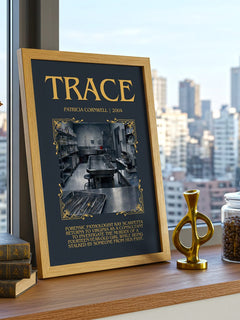 Trace Minimalist Book Poster by Patricia Cornwell – image 3