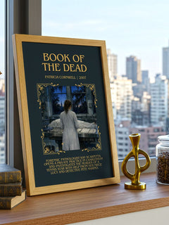 Book of the Dead Minimalist Book Poster by Patricia Cornwell – image 3