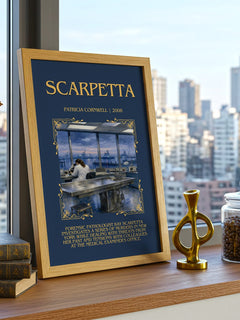 Scarpetta Minimalist Book Poster by Patricia Cornwell – image 3