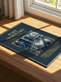 Port Mortuary Minimalist Book Poster by Patricia Cornwell – image 4