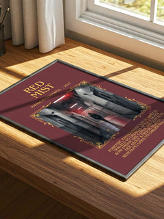 Red Mist Minimalist Book Poster by Patricia Cornwell – image 4