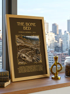 The Bone Bed Minimalist Book Poster by Patricia Cornwell – image 3