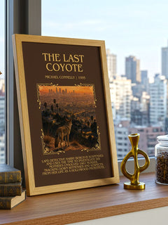 The Last Coyote Minimalist Book Poster by Michael Connelly – image 3