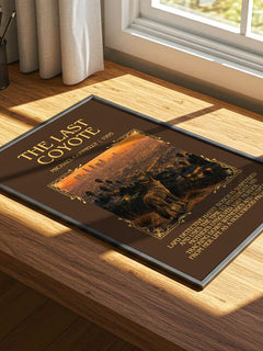 The Last Coyote Minimalist Book Poster by Michael Connelly – image 4