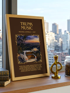 Trunk Music Minimalist Book Poster by Michael Connelly – image 3