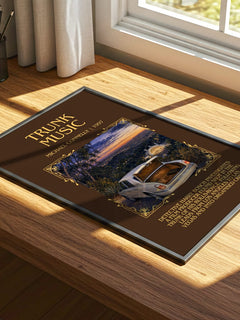 Trunk Music Minimalist Book Poster by Michael Connelly – image 4