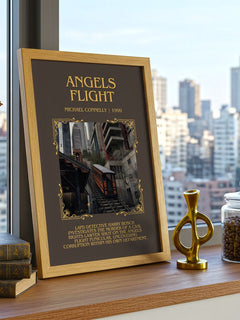 Angels Flight Minimalist Book Poster by Michael Connelly – image 3