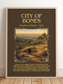 City of Bones Minimalist Book Poster by Michael Connelly – image 2