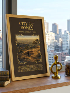 City of Bones Minimalist Book Poster by Michael Connelly – image 3