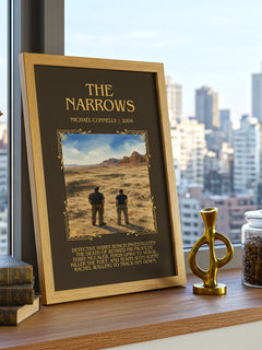 The Narrows Minimalist Book Poster by Michael Connelly – image 3