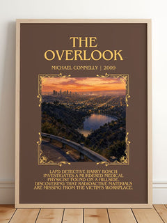 The Overlook Minimalist Book Poster by Michael Connelly – image 2