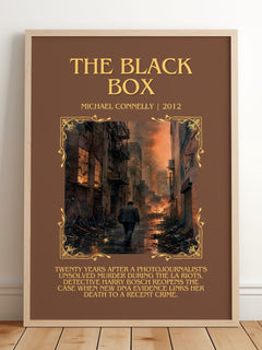 The Black Box Minimalist Book Poster by Michael Connelly – image 2