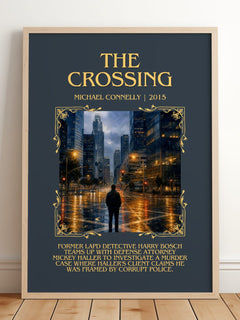 The Crossing Minimalist Book Poster by Michael Connelly – image 2