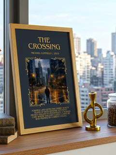 The Crossing Minimalist Book Poster by Michael Connelly – image 3