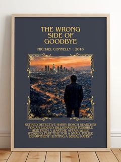 The Wrong Side of Goodbye Minimalist Book Poster by Michael Connelly – image 2
