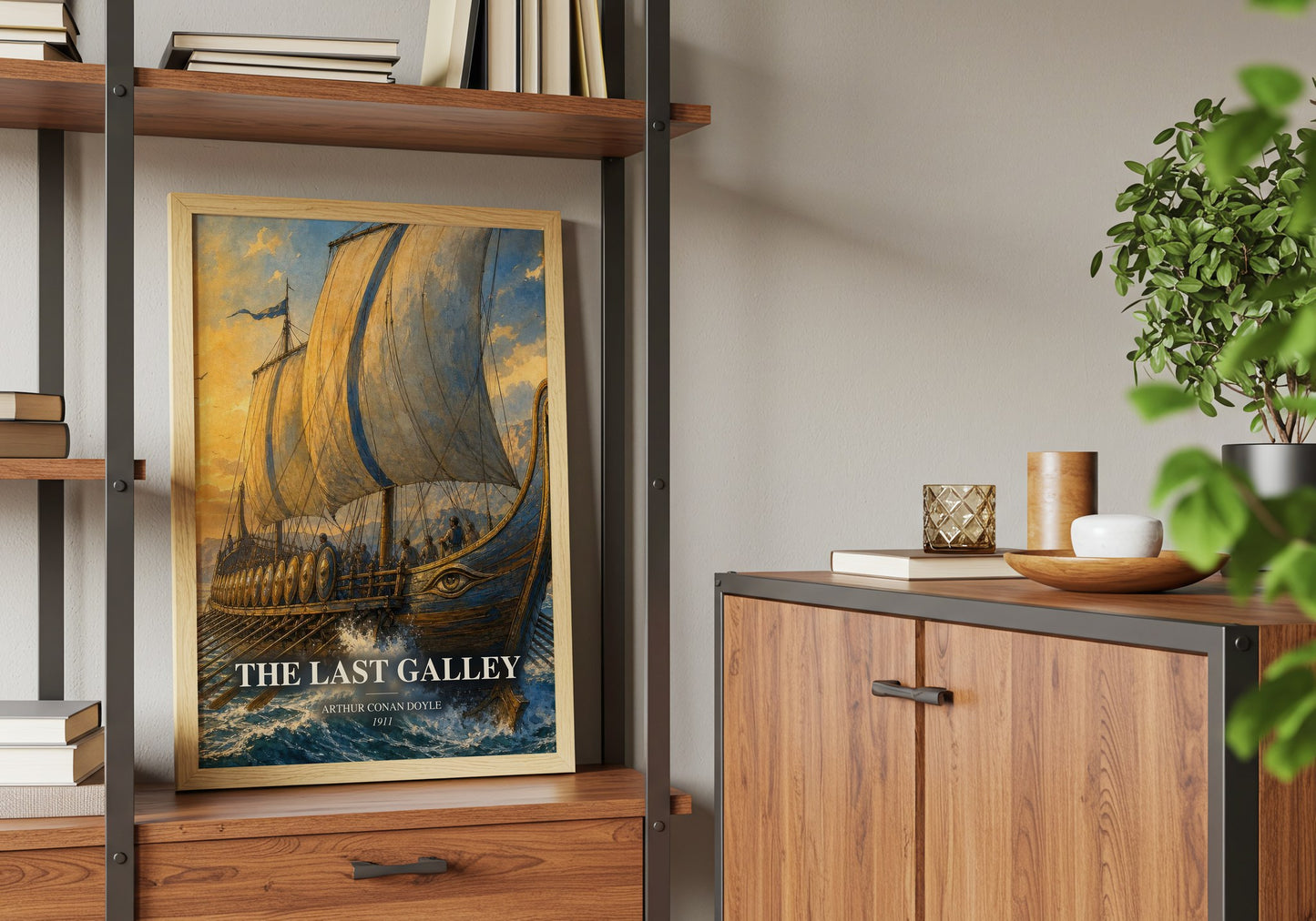 The Last Galley book watercolour illustration paper finish options – matte satin gloss