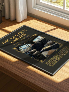 The Lincoln Lawyer Minimalist Book Poster by Michael Connelly – image 4