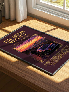 The Brass Verdict Minimalist Book Poster by Michael Connelly – image 4