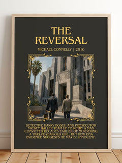 The Reversal Minimalist Book Poster by Michael Connelly – image 2