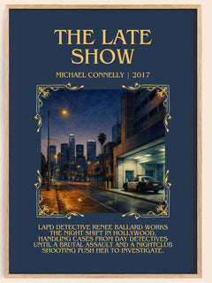 The Late Show Minimalist Book Poster by Michael Connelly – image 1